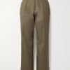 El Valluco Straight-Leg Cotton-Blend Trousers