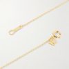 Gold-Plated Pendant Necklace - BK