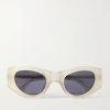 Bro Cat-Eye Acetate Sunglasses