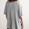 Distressed Printed Cotton-Jersey T-Shirt - BK Distressed Printed Cotton-Jersey T-Shirt - BK