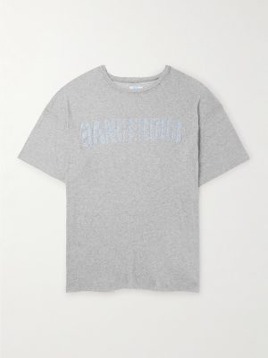 Distressed Printed Cotton-Jersey T-Shirt Distressed Printed Cotton-Jersey T-Shirt