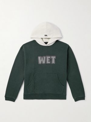 Logo-Print Cotton-Blend Jersey Hoodie Logo-Print Cotton-Blend Jersey Hoodie