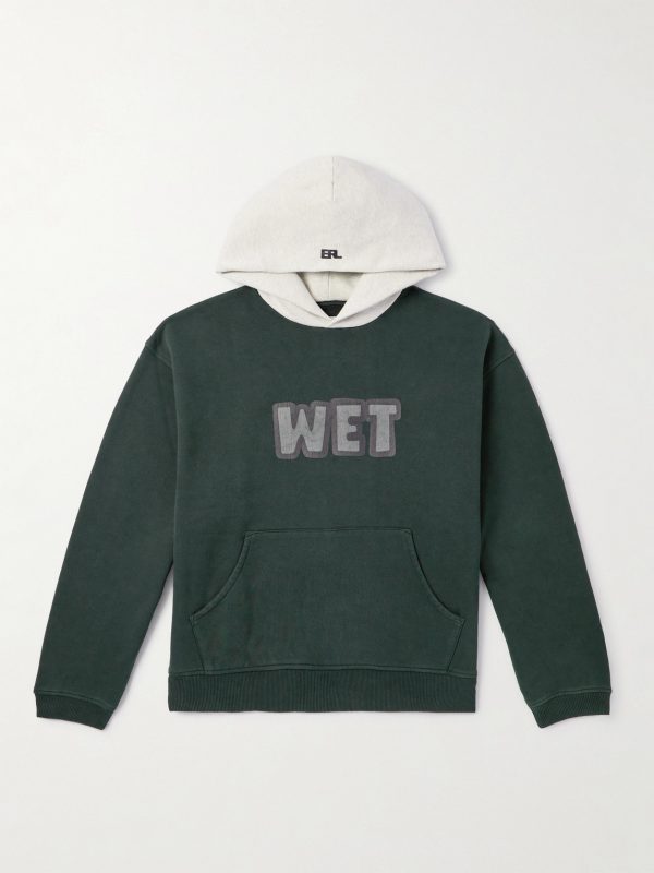 Logo-Print Cotton-Blend Jersey Hoodie Logo-Print Cotton-Blend Jersey Hoodie
