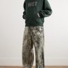 Logo-Print Cotton-Blend Jersey Hoodie - OU Logo-Print Cotton-Blend Jersey Hoodie - OU