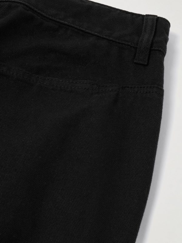 Wide-Leg Zip-Detailed Cotton-Canvas Cargo Trousers - CU Wide-Leg Zip-Detailed Cotton-Canvas Cargo Trousers - CU