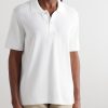 Logo-Jacquard Piqué Polo Shirt - FR