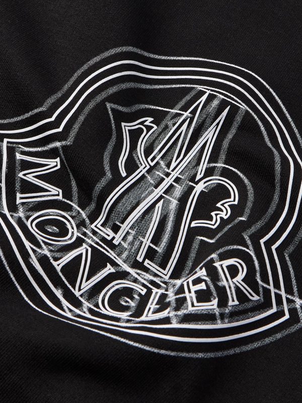 Logo-Appliquéd Printed Cotton-Jersey Hoodie - CU