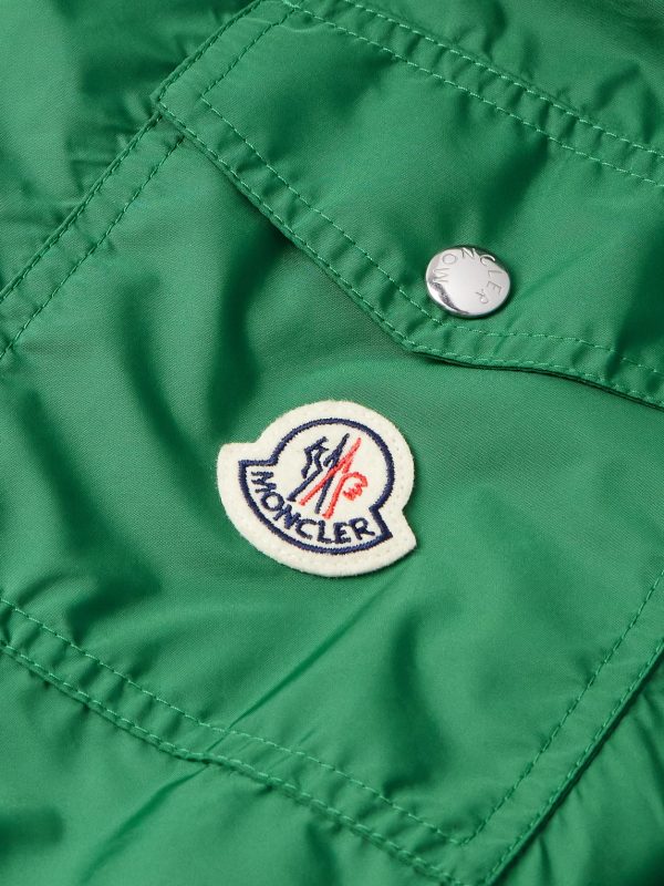 Etiache Logo-Appliqued Shell Hooded Jacket - E1