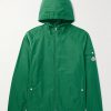 Etiache Logo-Appliqued Shell Hooded Jacket