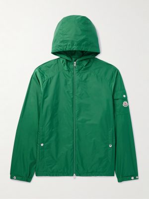 Etiache Logo-Appliqued Shell Hooded Jacket Etiache Logo-Appliqued Shell Hooded Jacket