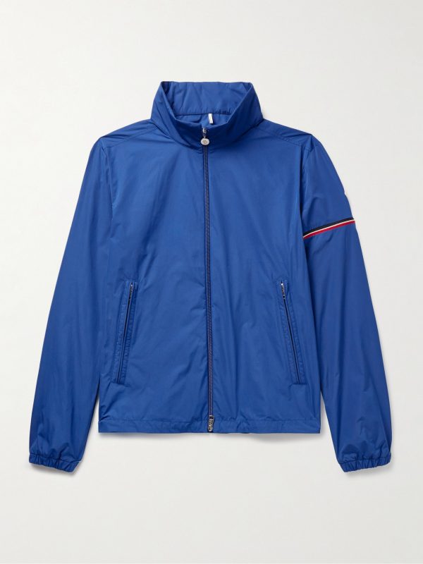 Ruinette Webbing-Trimmed Logo-Appliquéd Shell Jacket Ruinette Webbing-Trimmed Logo-Appliquéd Shell Jacket