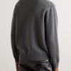 Anagram Logo-Embroidered Wool Sweater - BK Anagram Logo-Embroidered Wool Sweater - BK
