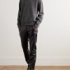 Anagram Logo-Embroidered Wool Sweater - OU Anagram Logo-Embroidered Wool Sweater - OU