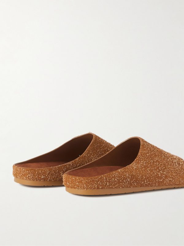 Brushed Suede Sandals - BK