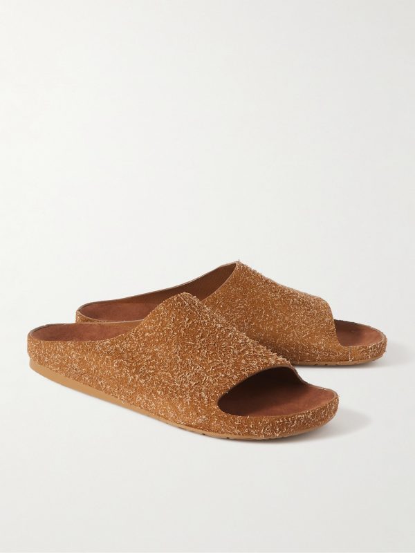 Brushed Suede Sandals - FR