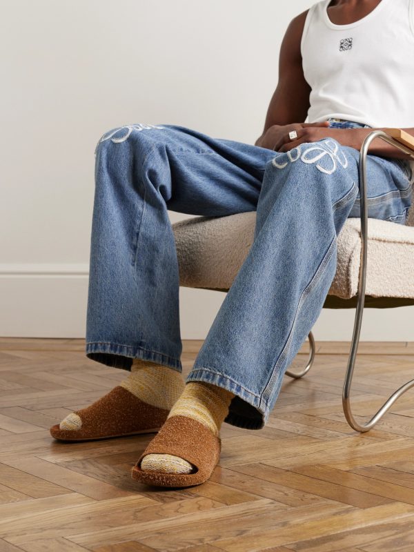 Brushed Suede Sandals - OU