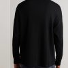 Oversized Logo-Embroidered Ribbed Cotton T-Shirt - BK