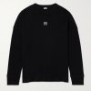 Oversized Logo-Embroidered Ribbed Cotton T-Shirt