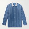 Crystal-Embellished Cotton-Poplin Shirt