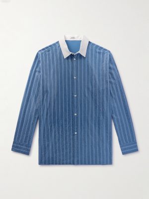 Crystal-Embellished Cotton-Poplin Shirt Crystal-Embellished Cotton-Poplin Shirt