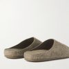 Brushed Suede Sandals - BK Brushed Suede Sandals - BK