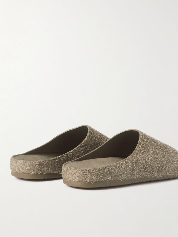 Brushed Suede Sandals - BK Brushed Suede Sandals - BK