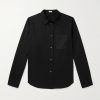 Logo-Embroidered Cotton-Poplin Shirt Logo-Embroidered Cotton-Poplin Shirt