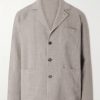 Traveler Linen and Wool-Blend Jacket