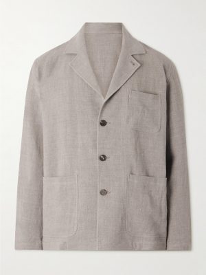 Traveler Linen and Wool-Blend Jacket Traveler Linen and Wool-Blend Jacket