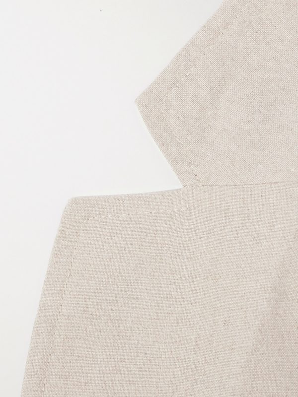 Essential Unstructured Washed Belgian Linen Suit Jacket - E1 Essential Unstructured Washed Belgian Linen Suit Jacket - E1