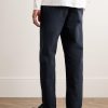 Balloon Barrel-Leg Cotton-Drill Trousers - BK