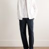 Balloon Barrel-Leg Cotton-Drill Trousers - OU