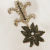 Corduroy-Trimmed Embroidered Cotton-Twill Jacket - E1 Corduroy-Trimmed Embroidered Cotton-Twill Jacket - E1