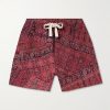 Ajrakh Printed Cotton Drawstring Shorts