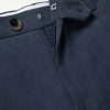 Slim-Fit Pleated Linen Trousers - E1
