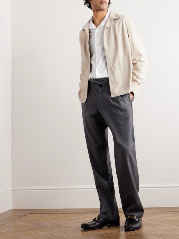 Camp-Collar Cotton-Twill Shirt - OU Camp-Collar Cotton-Twill Shirt - OU