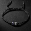 Forte Beads Blackened and White Gold, Sapphire, Diamond and Lurex Bracelet