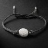 FORTE Got Lucky Florentine Finish Sorriso White Gold and Lurex Bracelet FORTE Got Lucky Florentine Finish Sorriso White Gold and Lurex Bracelet