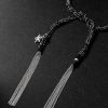 Lucky Health White Gold and Silk Bracelet - BK