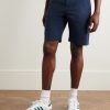 Crown 1090 Straight-Leg Brushed Organic Cotton-Blend Twill Shorts - FR Crown 1090 Straight-Leg Brushed Organic Cotton-Blend Twill Shorts - FR