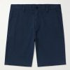 Crown 1090 Straight-Leg Brushed Organic Cotton-Blend Twill Shorts Crown 1090 Straight-Leg Brushed Organic Cotton-Blend Twill Shorts
