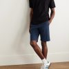 Crown 1090 Straight-Leg Brushed Organic Cotton-Blend Twill Shorts - OU Crown 1090 Straight-Leg Brushed Organic Cotton-Blend Twill Shorts - OU