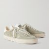 Soul-Star Distressed Leather-Trimmed Suede Sneakers - FR Soul-Star Distressed Leather-Trimmed Suede Sneakers - FR