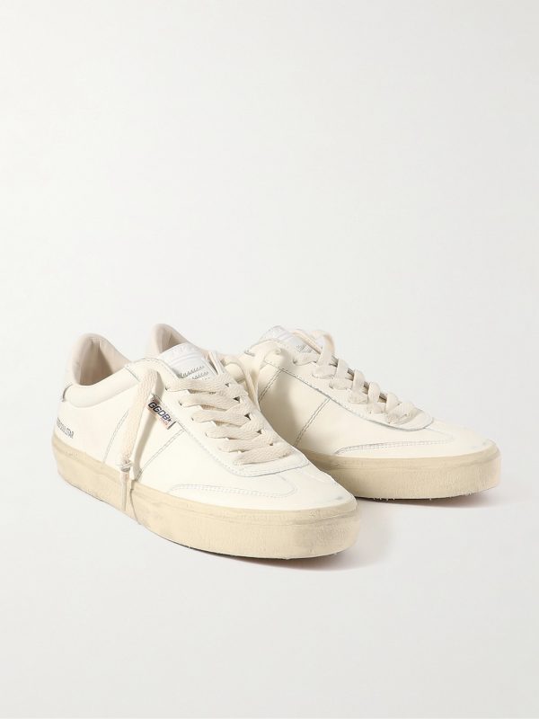 Soul-Star Distressed Leather Sneakers - FR Soul-Star Distressed Leather Sneakers - FR