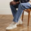 Soul-Star Distressed Leather Sneakers - OU Soul-Star Distressed Leather Sneakers - OU