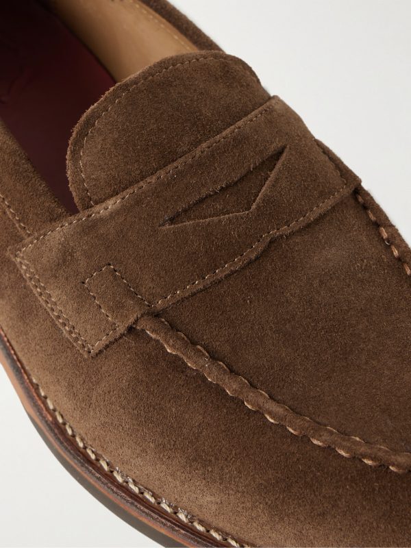 Lloyd Suede Penny Loafers - CU Lloyd Suede Penny Loafers - CU