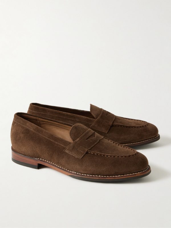 Lloyd Suede Penny Loafers - FR Lloyd Suede Penny Loafers - FR