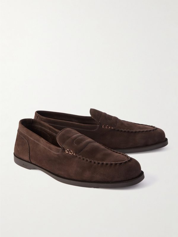 Pace Full-Grain Nubuck Loafers - FR Pace Full-Grain Nubuck Loafers - FR