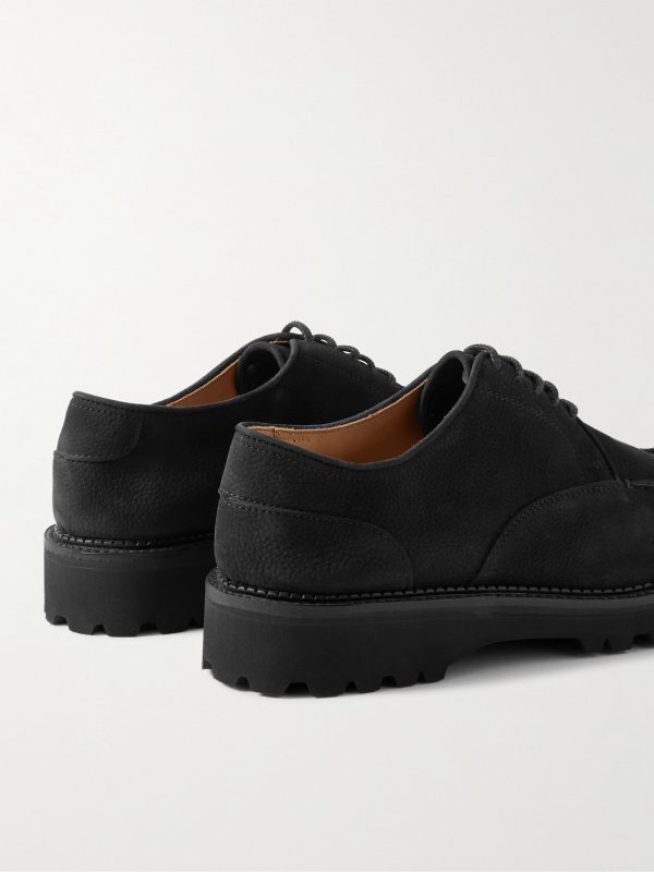 Land Rugged Suede Derby Shoes - BK Land Rugged Suede Derby Shoes - BK