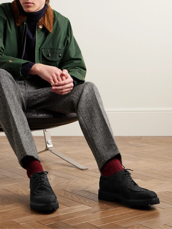 Land Rugged Suede Derby Shoes - OU Land Rugged Suede Derby Shoes - OU